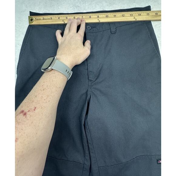 Genuine Dickies Mens Size 30 x 32 Work Pants Carpenter Gray Canvas Utility - Picture 5 of 7